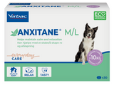 Anxitane Dog Calming Anxiety Stress Relief 30 Chewable Tablets For Dogs, Cats -