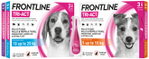 Frontline Tri-Act Spot On Flea and Tick Treatment For Small Medium and Large Dogs 3