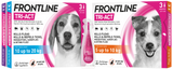 Frontline Tri-Act Spot On Flea and Tick Treatment For Small Medium and Large Dogs 3