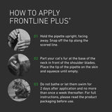 FRONTLINE Plus Flea & Tick Treatment for Cats & Small, Medium, Large and X Large Dogs