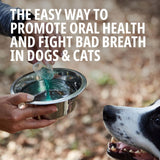 Virbac Vet Aquadent Anti-Plaque Solution for Cat and Dog, Pet Dental Care Solution