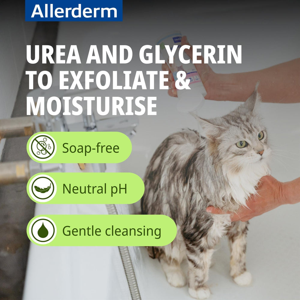 Allerderm Shampoo for Cats & Dogs - Dry & Scaly Skin