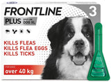 FRONTLINE Plus Flea & Tick Treatment for Cats & Small, Medium, Large and X Large Dogs