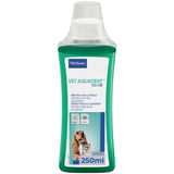 Virbac Vet Aquadent Anti-Plaque Solution for Cat and Dog, Pet Dental Care Solution