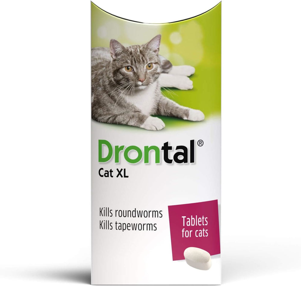 Drontal Wormer XL Tablets for Large Cats (Over 4kg)