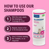 Virbac Allerderm Dry & Scaly Skin and Sensitive Skin Shampoo For Cats & Dogs 250ml