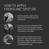 FRONTLINE SPOT ON Flea & Tick Treatment for Cat, Small, Medium and Large Dog 1, 3, 6