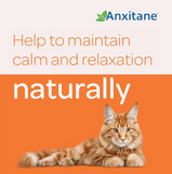 Anxitane Dog Calming Anxiety Stress Relief 30 Chewable Tablets For Dogs, Cats -
