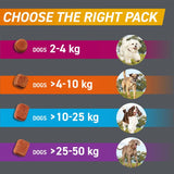 FRONTPRO Flea and Tick Chewable Tablets for Dogs Fast-Acting For S/M/L/XL Dogs 3 Pack