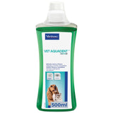 Virbac Vet Aquadent Anti-Plaque Solution for Cat and Dog, Pet Dental Care Solution
