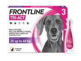 Frontline Tri-Act Spot On Flea and Tick Treatment For Small Medium and Large Dogs 3
