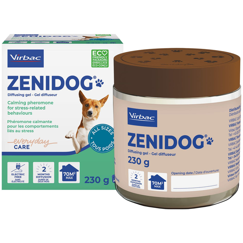 Virbac Zenidog Calming Gel Diffuser & Collar For Dogs Anxiety Stress Relief