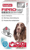 Beaphar FIPROtec COMBO Dog/Cat Flea and Tick Treatment Spot On Solution Effectiv