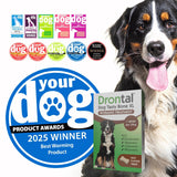 Drontal Tasty Bone XL Wormer Tablets for Large Dogs (Over 20kg)