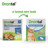 Drontal Wormer tablets for Small and Medium Cats (Under 4kg)
