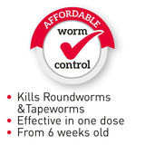 Beaphar WORMclear Worming Tablets for Cats, Kittens, Small Medium and Large Dogs