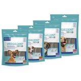 Virbac Veggiedent FR3SH Dental Chews for Dog Helps Clean Teeth & Freshen Breath, 15