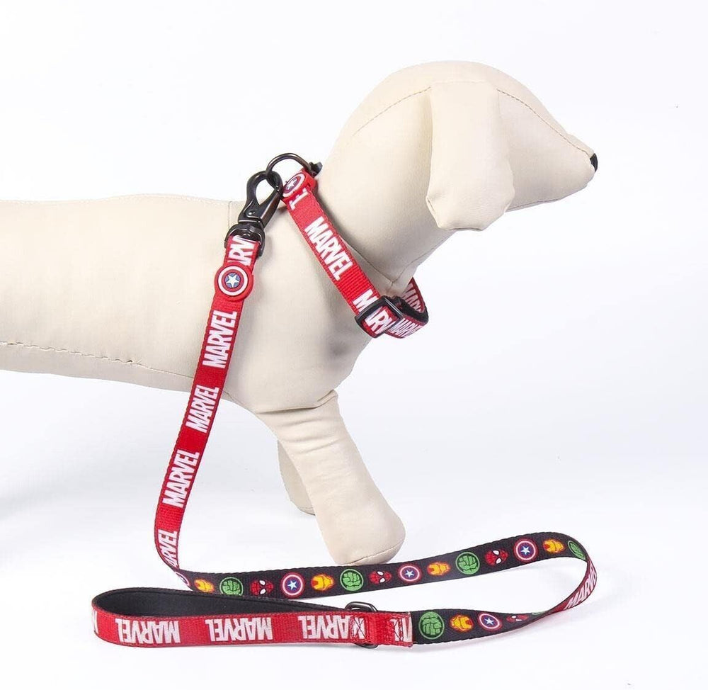 Cerda - for Fan Pets Dog Collar with Marvel Motifs Printed - Officially Licensed by