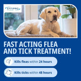 Effipro Spot On Flea Treatment AVM-GSL For Pets Cats & Dogs 4 Pipettes With Fipronil