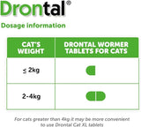 Drontal Wormer tablets for Small and Medium Cats (Under 4kg)