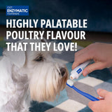 Virbac Dog Toothpaste Enzymatic Dental Care for Cats & Dogs 70g Poultry Flavour