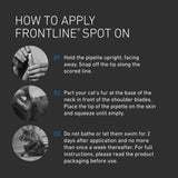 FRONTLINE SPOT ON Flea & Tick Treatment Cat 1, 3 and 6 Pipette Packs