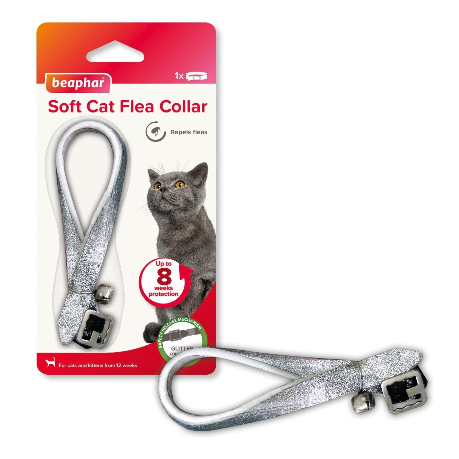 Beaphar Cat Flea Collar Red, Blue & Black FOR FLEAS TREATMENT UK STOCK FREE POST