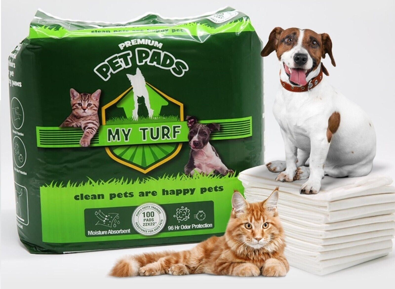 Large Puppy Training Trainer Train Pads Toilet Pee Wee Poo Dog Pet Cat Mats UK