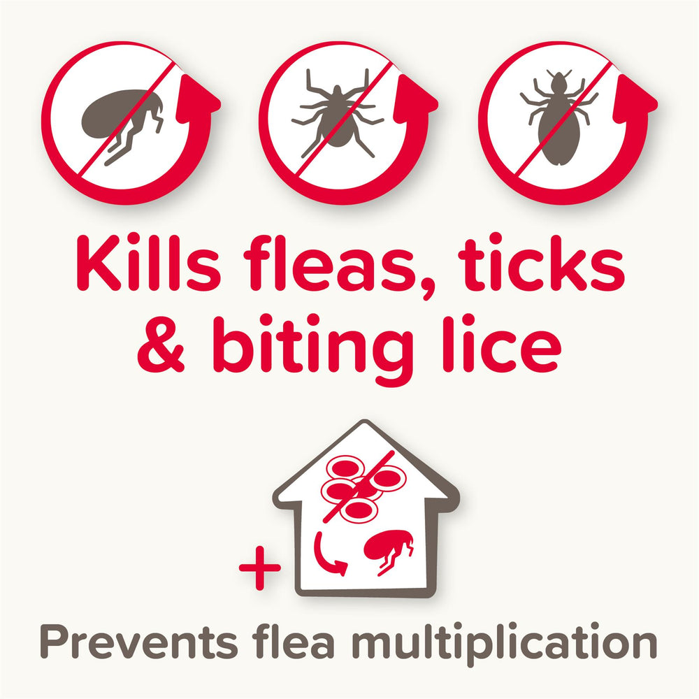 Beaphar FIPROtec COMBO Flea & Tick Spot-On for Large Dogs