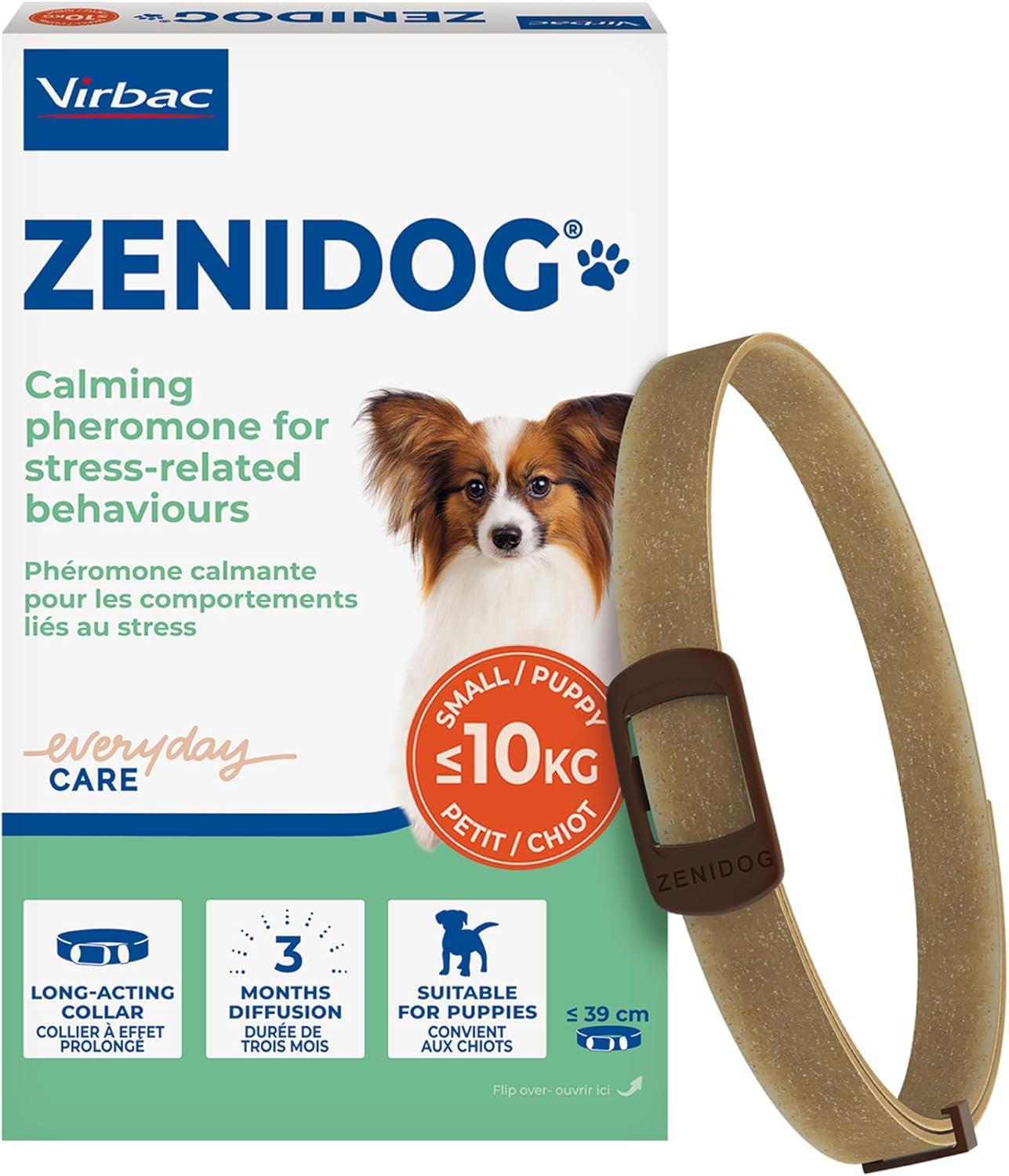 Virbac Zenidog Calming Gel Diffuser & Collar For Dogs Anxiety Stress Relief