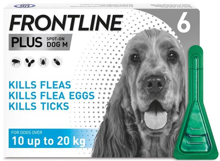 FRONTLINE Plus Flea & Tick Treatment for Cats & Small, Medium, Large and X Large Dogs