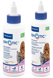 EpiOtic Ear Cleaner for Cats & Dogs - 60ml & 125ml Bottle - Antibacterial & Antifungal