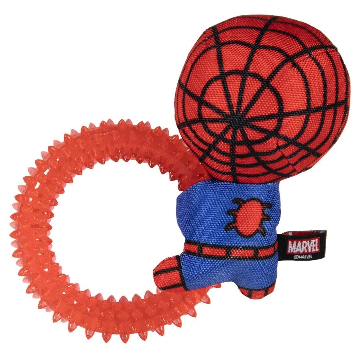 CERDA LIFE'S LITTLE MOMENTS - Spiderman Dog chew toys - Dental dog chew for dogs and puppy - tough dog toys - Official Marvel Licensed