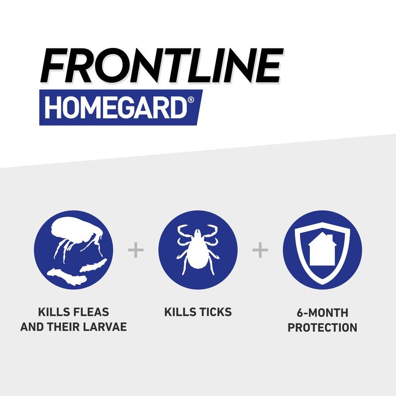 FRONTLINE HomeGard Flea & Tick Household Spray - 500 ml, White