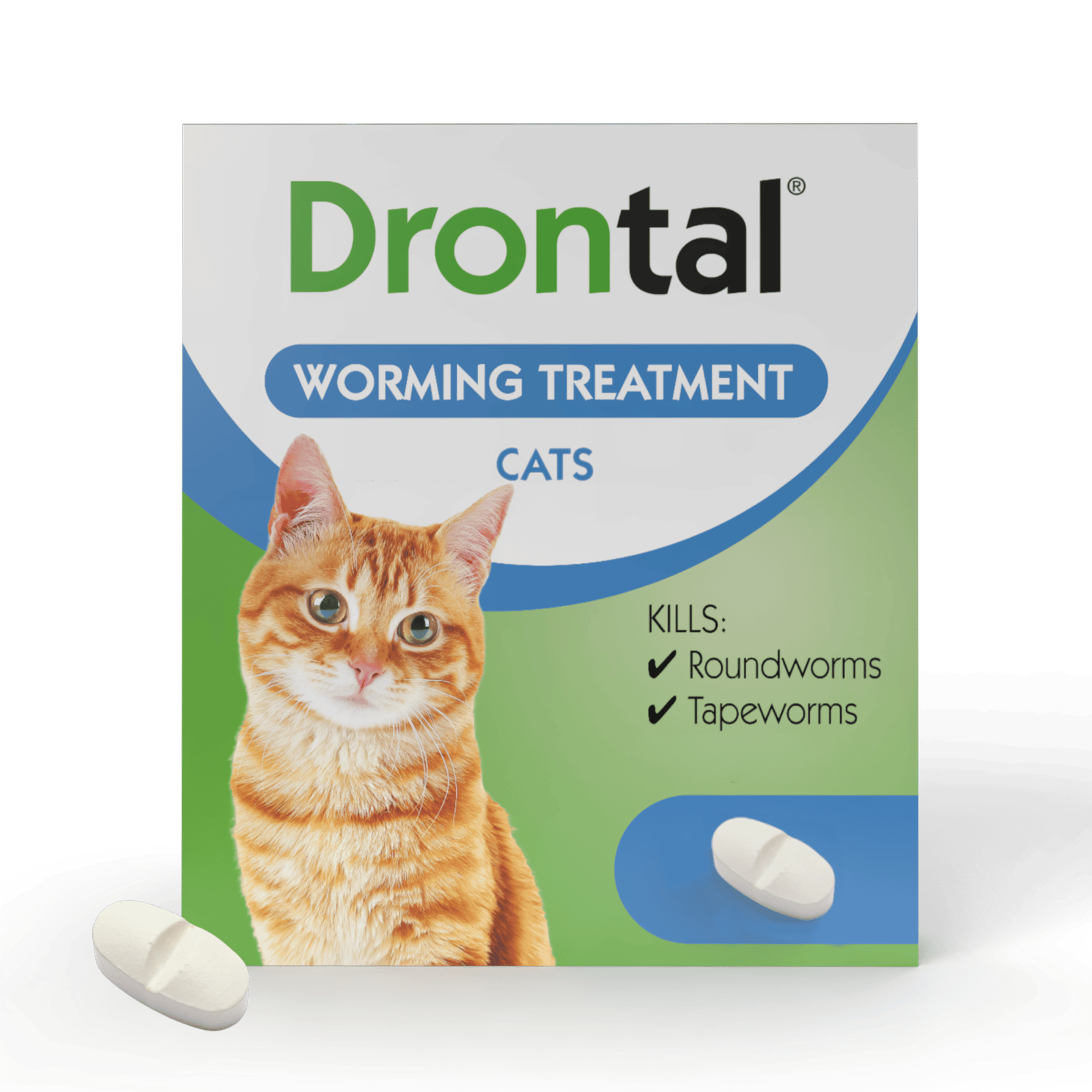 Drontal Wormer tablets for Small and Medium Cats (Under 4kg)