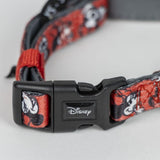 Minnie Mouse Premium Dog Collar - Pink - Size S-M - Quick Click Closure - Made of Polyester - Design with 3D Details - Original Product Designed in Spain