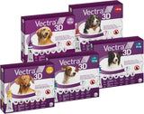 Vectra 3D Spot on Solution Flea, Ticks and Mosquito Repellent For Dogs, 3 Pipettes