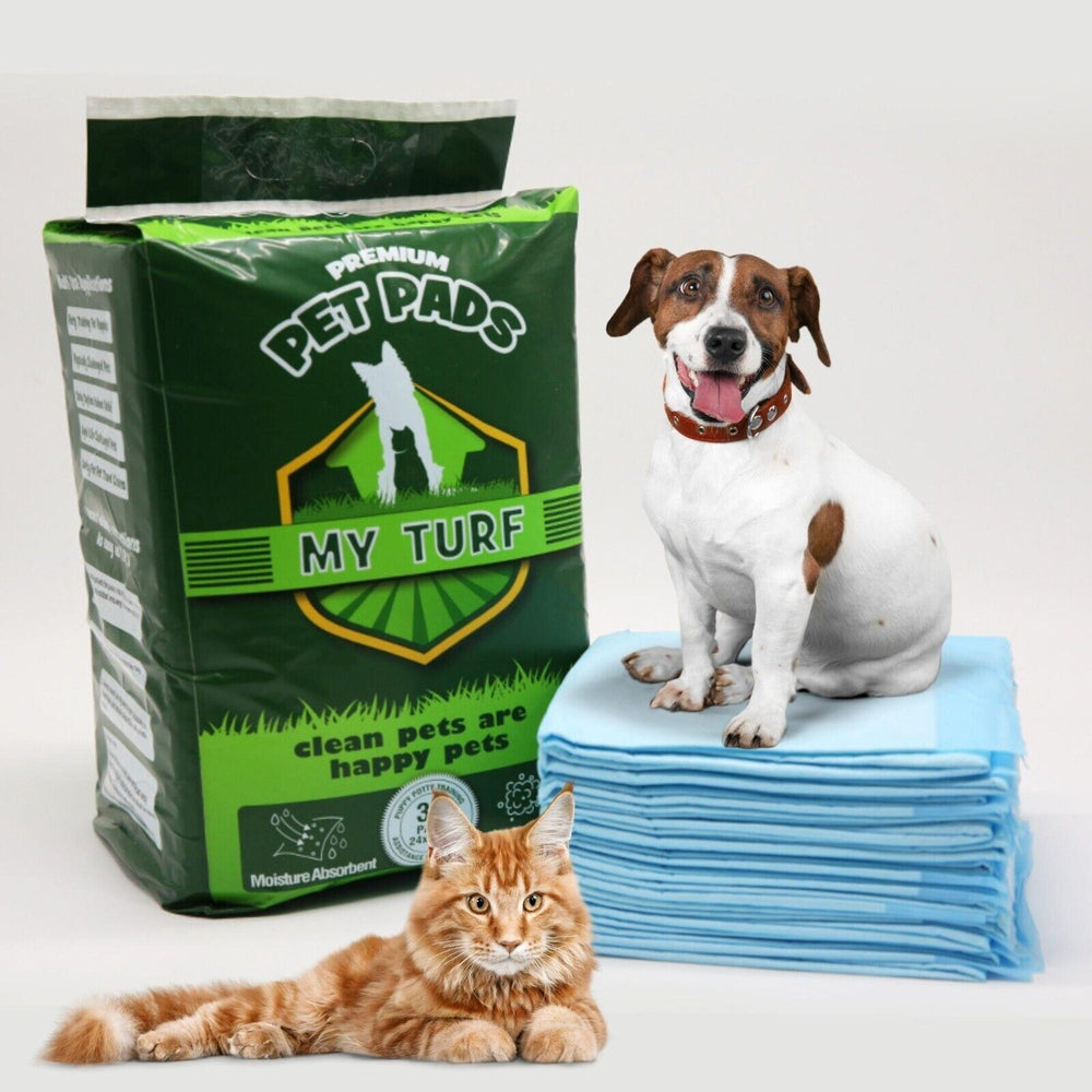 Large Puppy Training Trainer Train Pads Toilet Pee Wee Poo Dog Pet Cat Mats UK