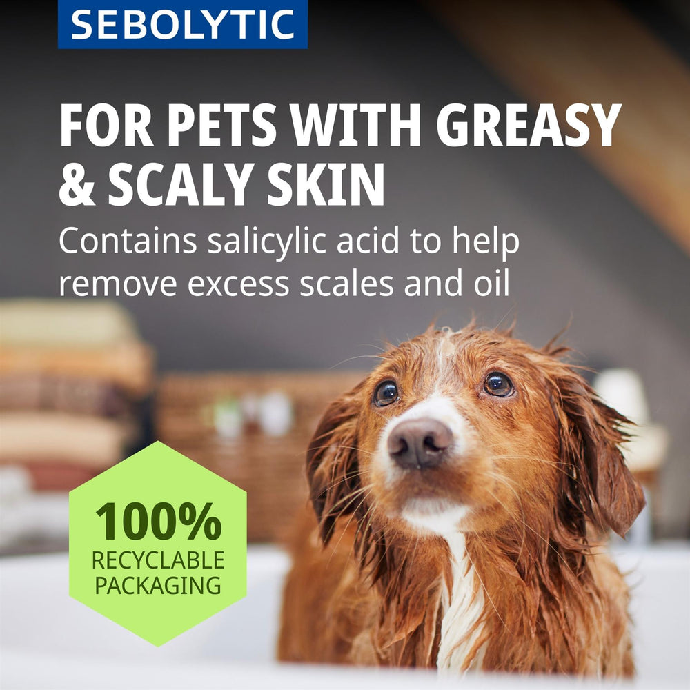 Virbac Sebolytic Shampoo for Dogs & Cats Skin & Coat 250ml