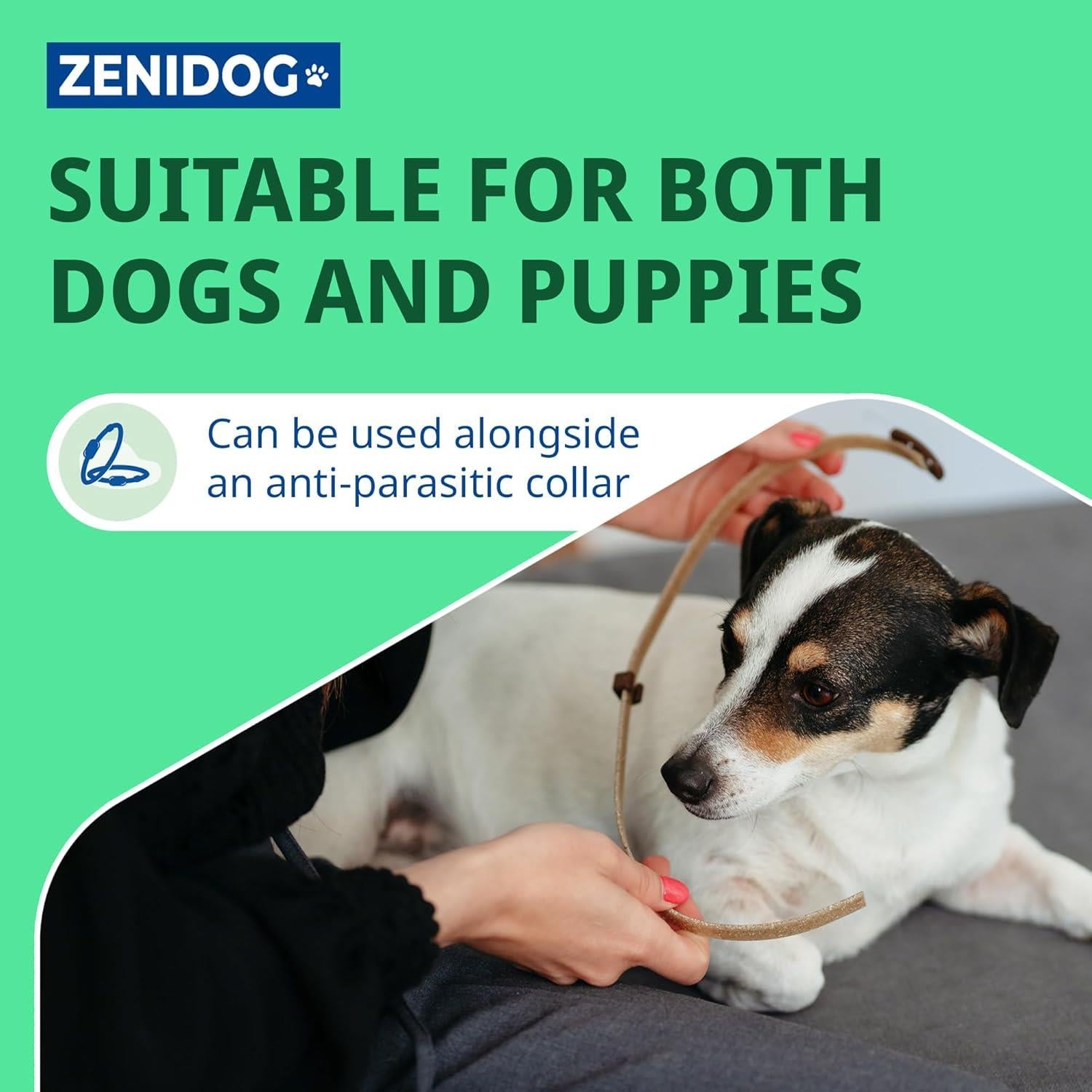 Virbac Zenidog Calming Gel Diffuser & Collar For Dogs Anxiety Stress Relief