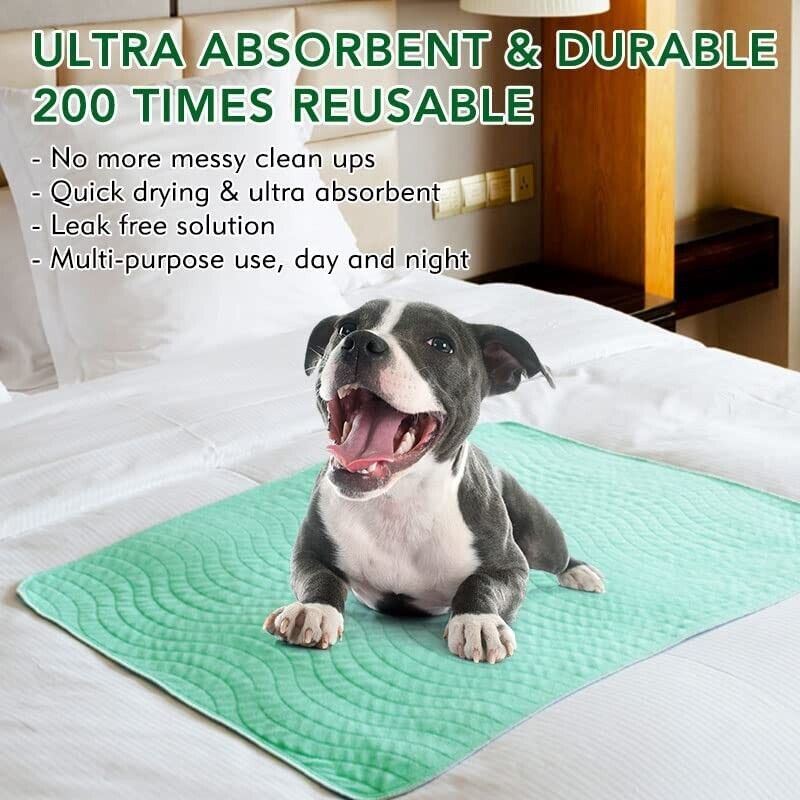 LARGE Puppy Training Trainer Pads Toilet Pee Wee Poo Dog Pet Cat Mats Anti Slip