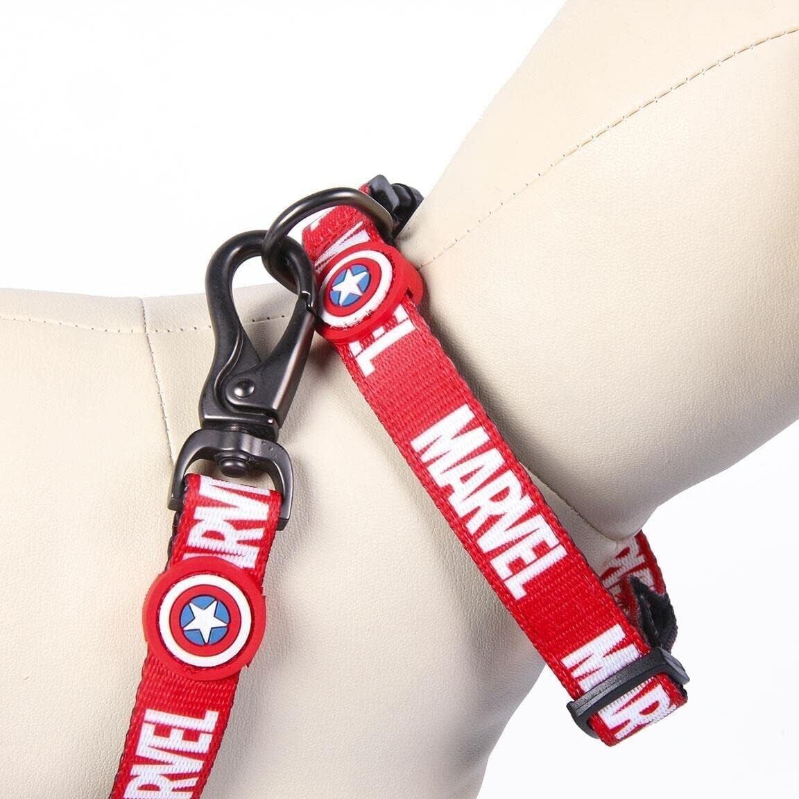 Cerda - for Fan Pets Dog Collar with Marvel Motifs Printed - Officially Licensed by