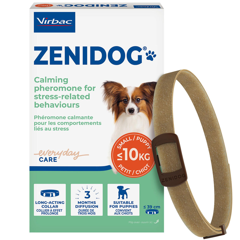 Virbac Zenidog Calming Gel Diffuser & Collar For Dogs Anxiety Stress Relief