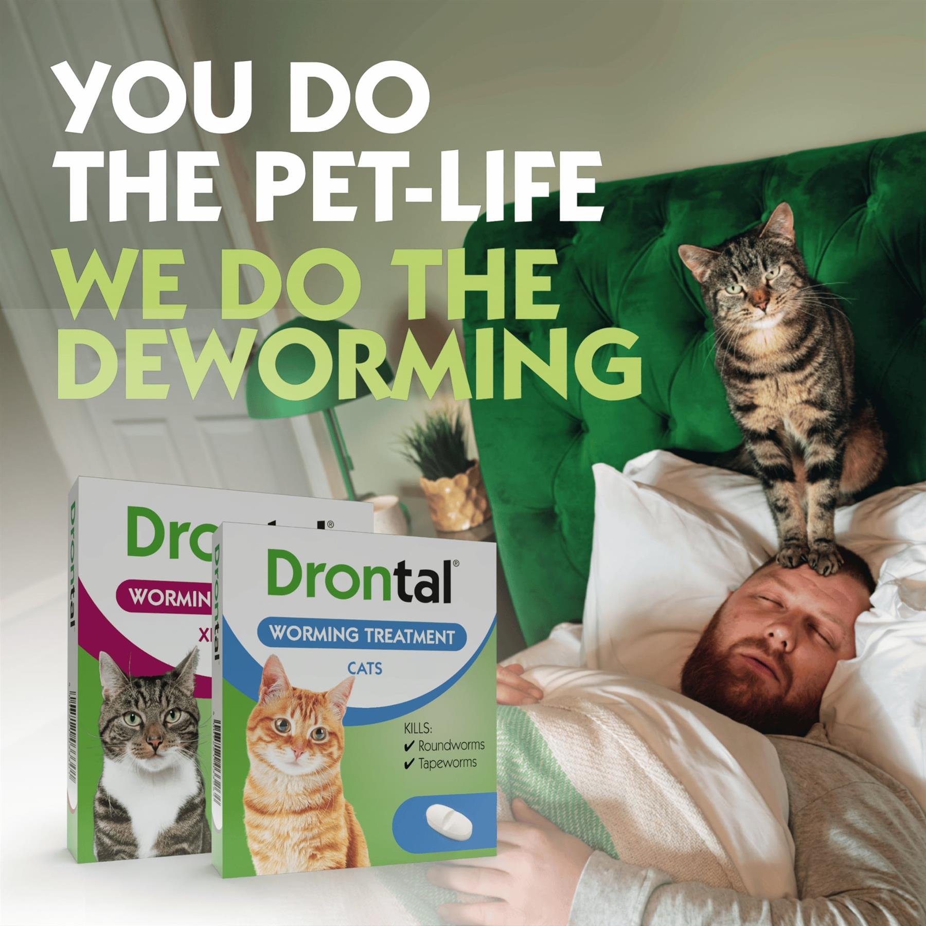 Drontal Wormer XL Tablets for Large Cats (Over 4kg)